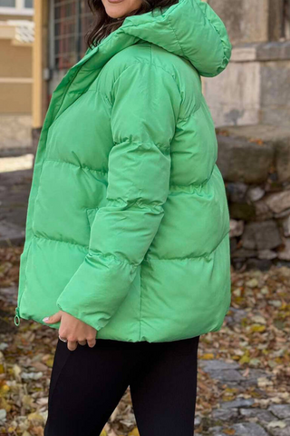 Hooded Women Puffer Jacket