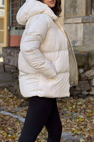 Hooded Women Puffer Jacket