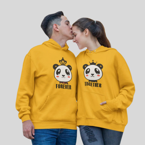 Forever Together Couple Hoodies