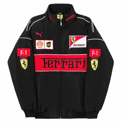 Retro F1 Racing Jacket - jnjjackets