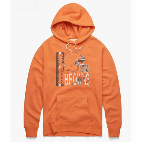 Orange Cleveland Browns Retro Hoodie