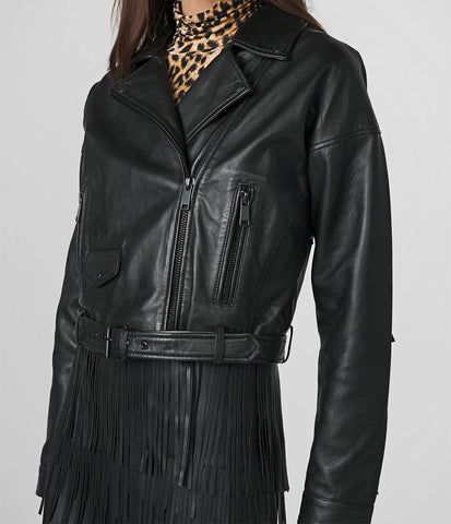 Colette Oversized Leather Jacket - jnjjackets