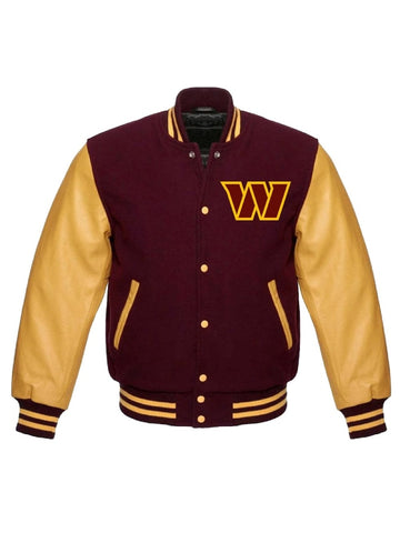 Washington Commanders Letterman Jacket