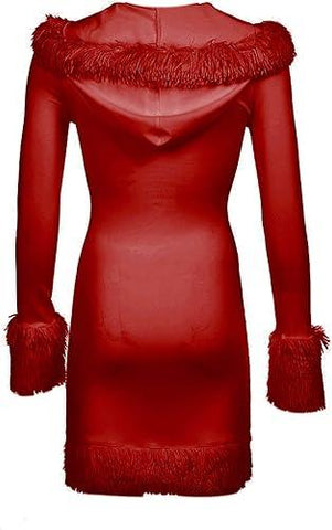 Women Y2K Hooded Dress For Men's and Women's Red&White - Costume - ["Women Y2K Hooded Dress","Women Y2K Hooded Dress For Men's and Women's","Women Y2K Hooded Dresses For Men's and Women's","Women Y2K Hooded Dresss","Y2K Hooded Dress","Y2K Hooded Dresses"]