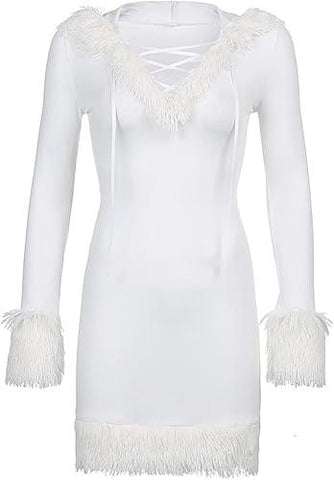 Women Y2K Hooded Dress For Men's and Women's Red&White - Costume - ["Women Y2K Hooded Dress","Women Y2K Hooded Dress For Men's and Women's","Women Y2K Hooded Dresses For Men's and Women's","Women Y2K Hooded Dresss","Y2K Hooded Dress","Y2K Hooded Dresses"]