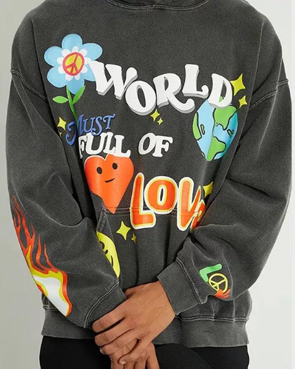 World Of Love Hoodie - JnJ Jackets