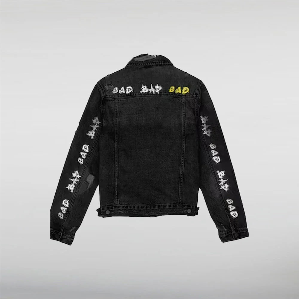 Xxxtentacion Black Denim Jacket - JnJ Jackets