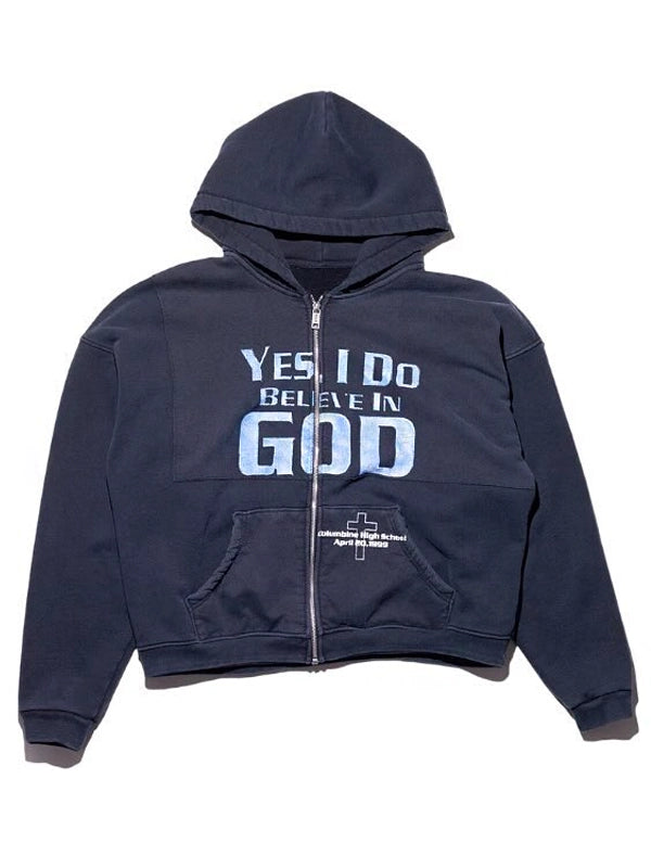 Yes I Do Believe In God Hoodie - JnJ Jackets