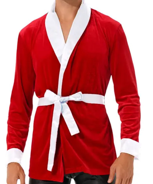 Christmas Smoking Jacket - JnJ Jackets