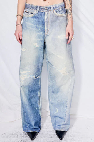 Digital Denim Print Full Cut Pant - jnjjackets