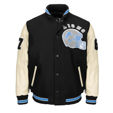 Beverly Hills Cop Detroit Lions Varsity Jacket - JnJ Jackets