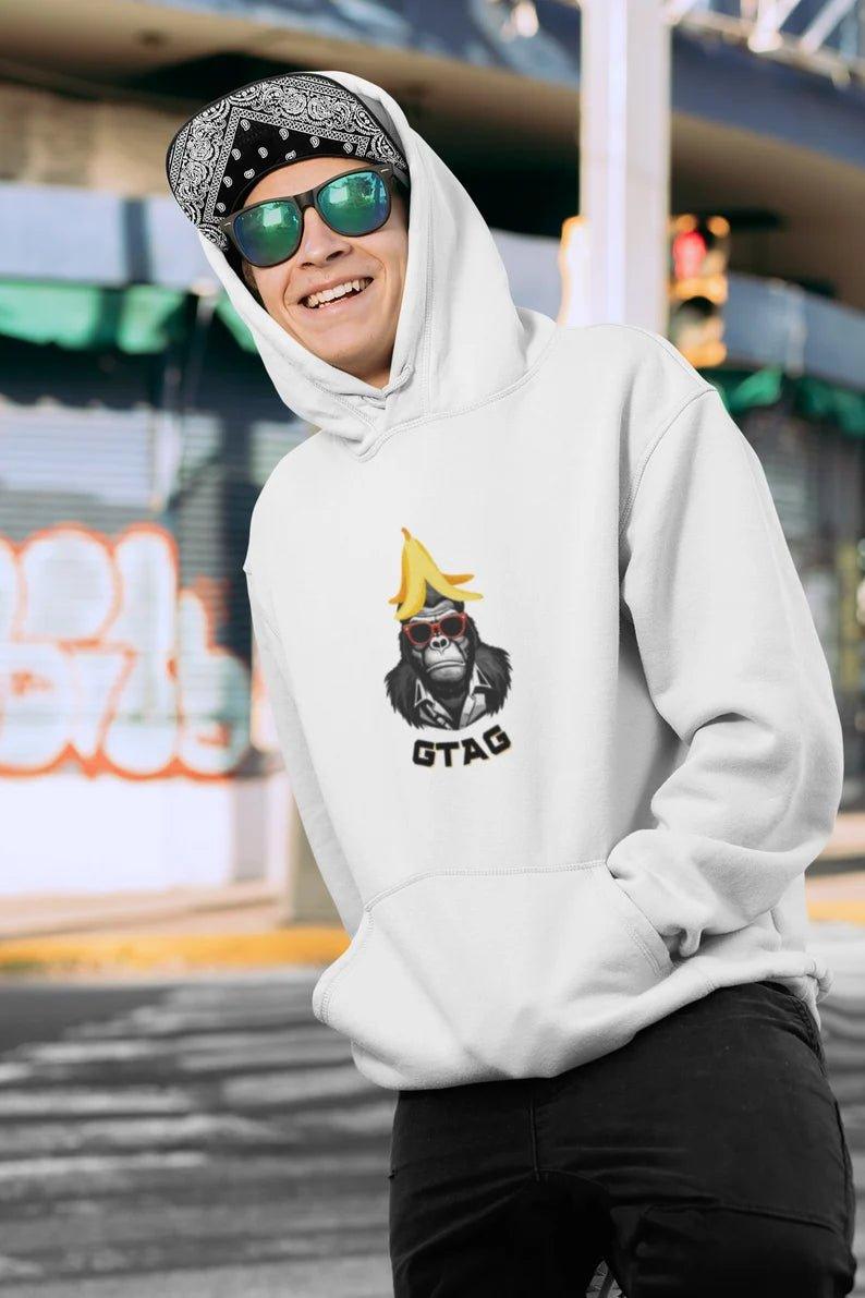 Banana Gorilla Tag Hoodie - JnJ Jackets