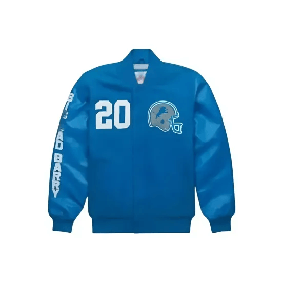 NFL Barry Sanders Varsity Jacket - JnJ Jackets