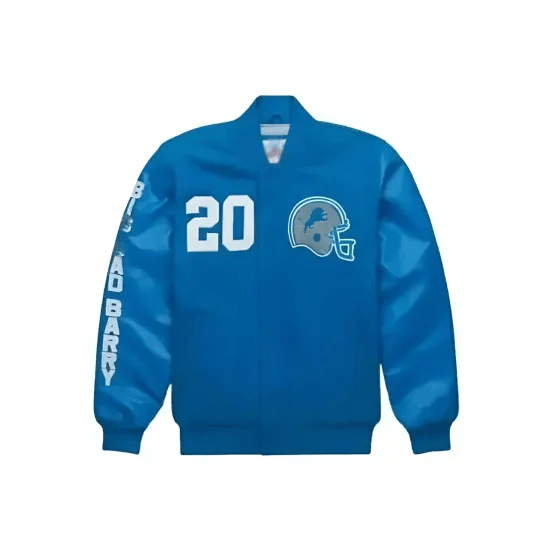 NFL Barry Sanders Varsity Jacket