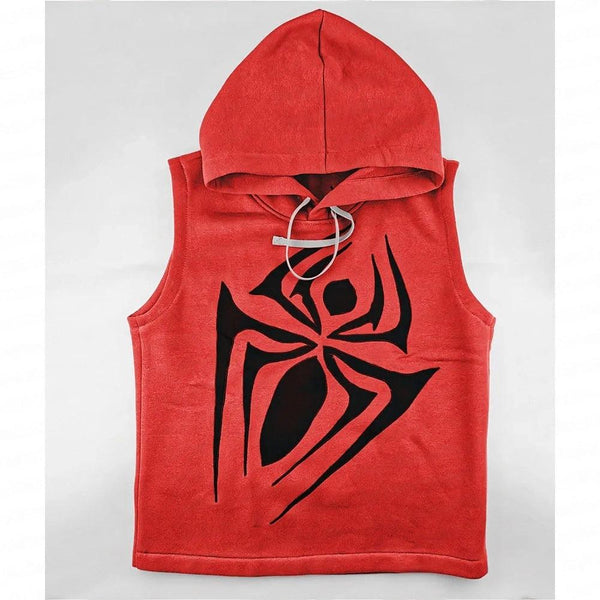 Scarlet Spider Vest Hooded