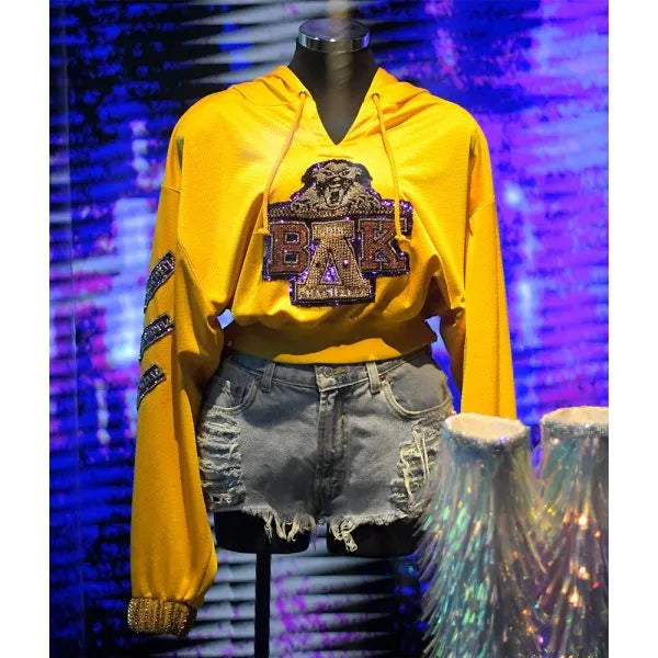 Coachella Beyonce Cropped Hoodie