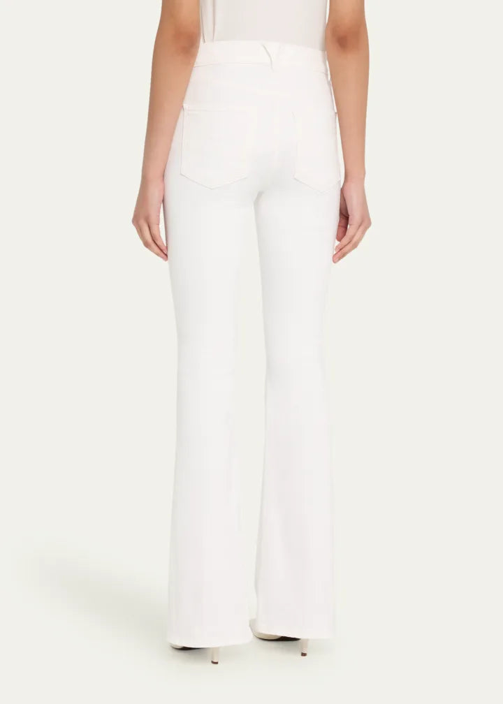 Beverly High-Rise Skinny Flare Jeans – Sleek Fit, Flared Finish - jnjjackets