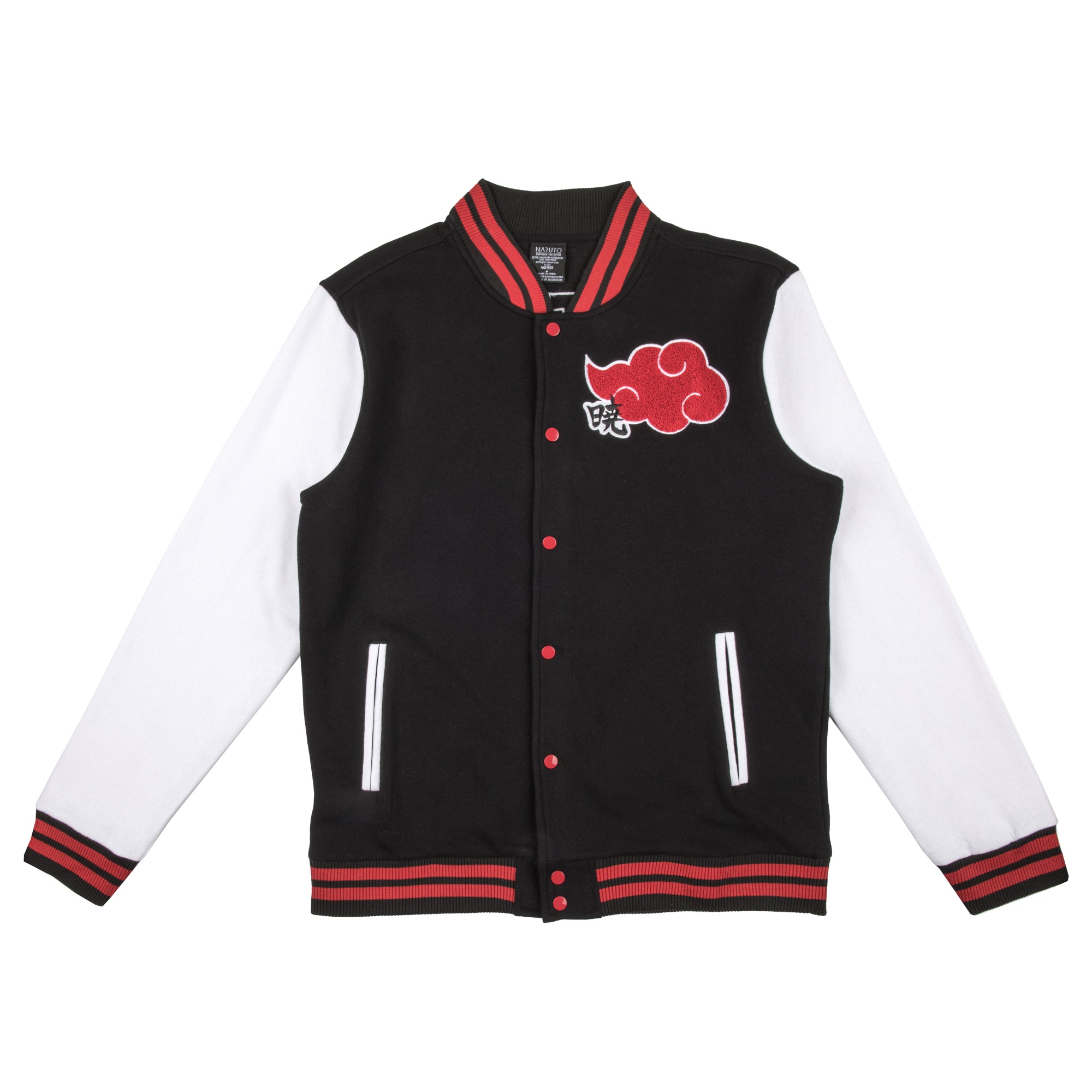 Naruto Akatsuki Varsity Jacket - jnjjackets