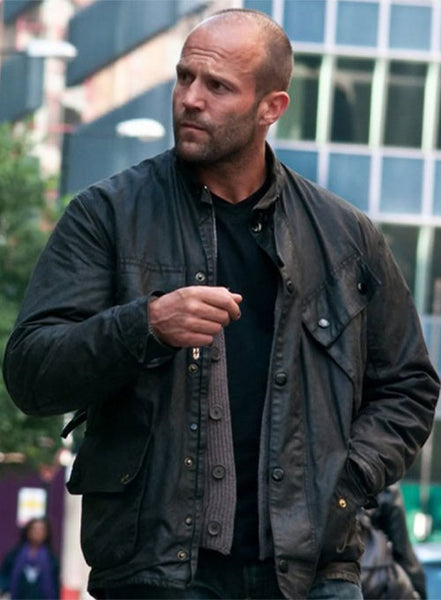 Brant Blitz Jason Statham Leather Jacket