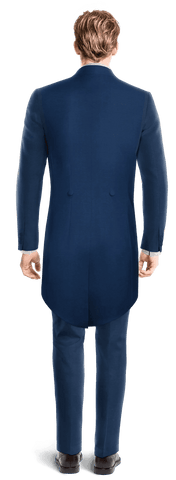 Blue Morning Coat - jnjjackets