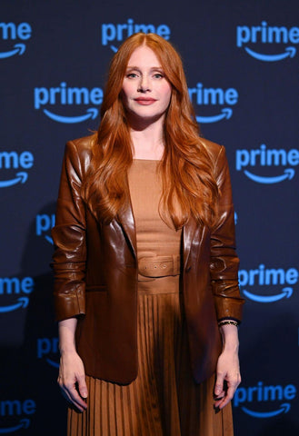 Bryce Dallas Howard Deep Cover Leather Blazer - jnjjackets