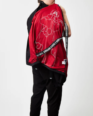 Liquid X Naruto Akatsuki Itachi Tech Jacket Double Sided - jnjjackets