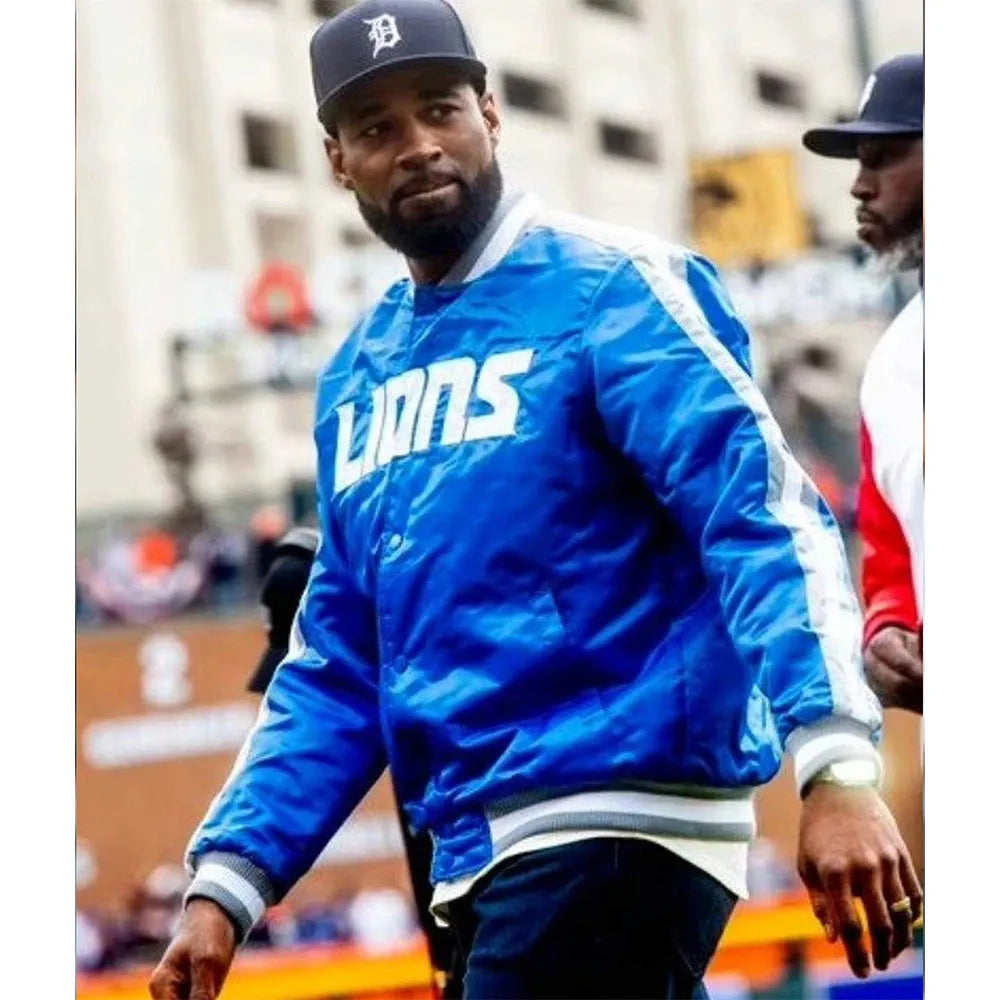 Detroit Lions Calvin Johnson Jacket - JnJ Jackets