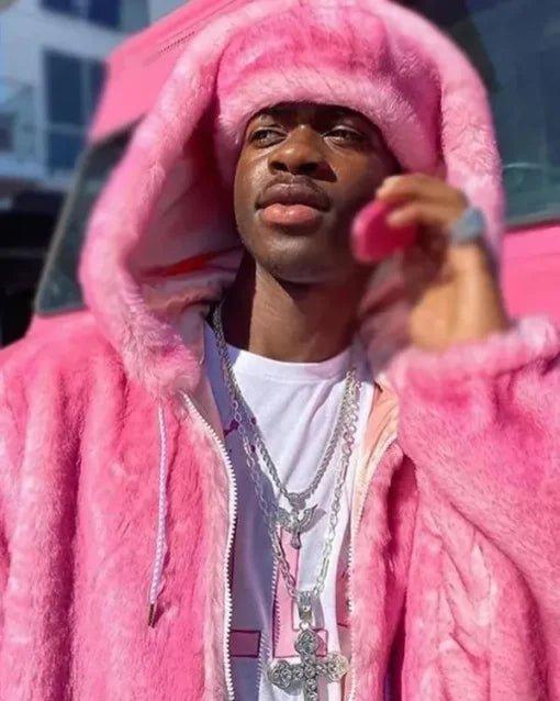 Cam’Ron – Killa Cam Pink Fur Jacket - jnjjackets