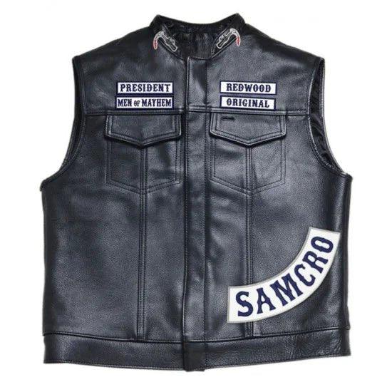 Charlie Hunnam SOA Leather Vest