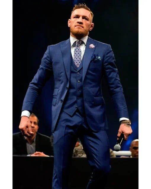 Conor McGregor Blue Suit - jnjjackets