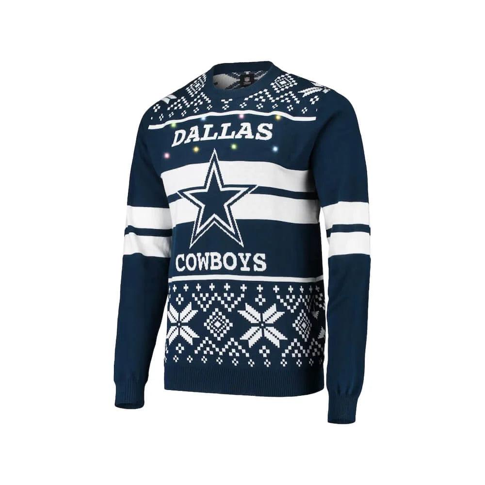 Dallas Cowboys Ugly Xmas Sweater - JnJ Jackets