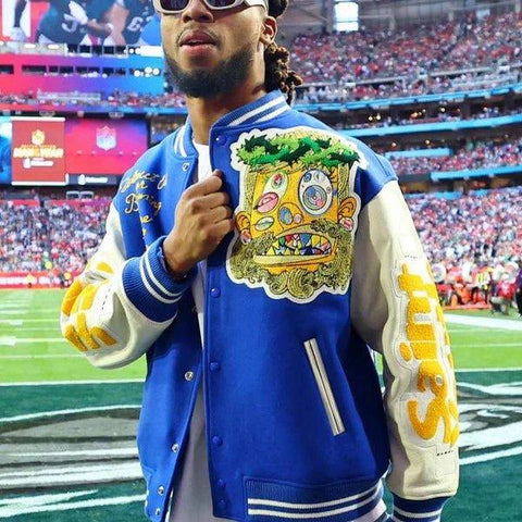 Damar Hamlin Super Bowl Varsity Jacket - JnJ Jackets