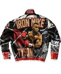 Iron Mike Tyson Genuine Leather Jacket - jnjjackets