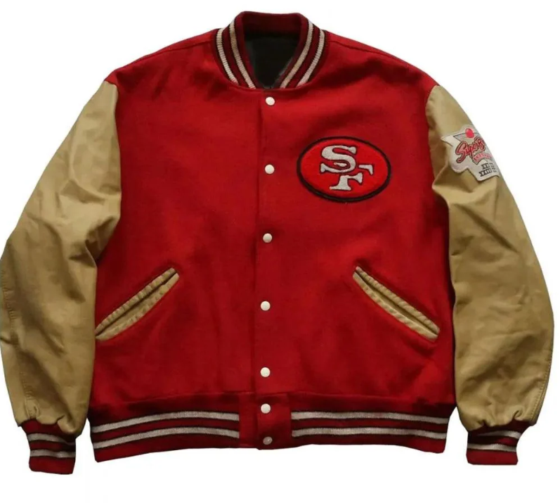 San Francisco 49ers 5x Champions Varsity Jacket - JnJ Jackets