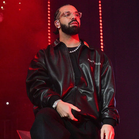 Drake Amici Violente Leather Jacket