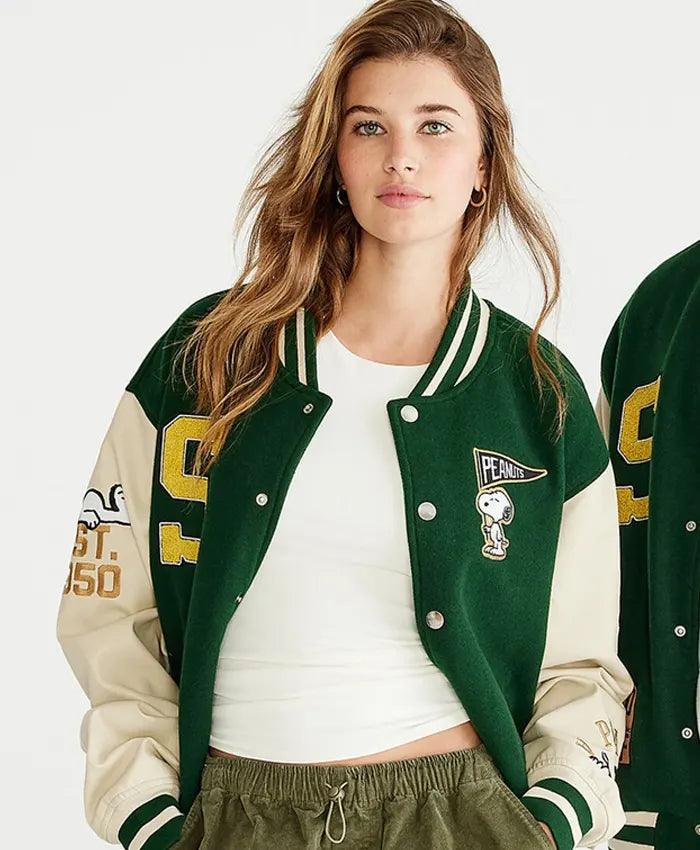 Aéropostale Snoopy Varsity Jacket - JnJ Jackets