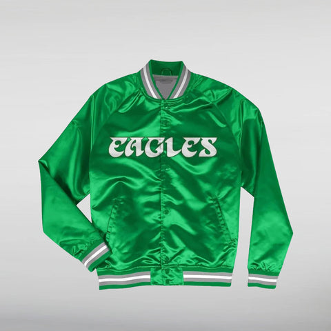 Eagles Kelly Satin Jacket - JnJ Jackets