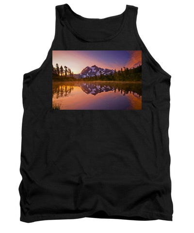 Colorful Lake Reflection Tank Top - jnjjackets
