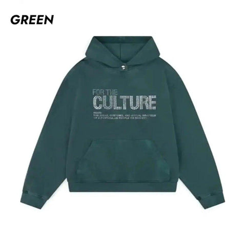 For the Culture Crystal Hoodie - jnjjackets