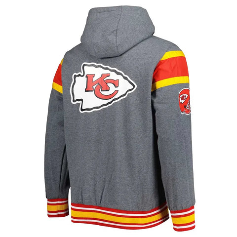 Gray Kansas City Chiefs Extreme Hoodie - JnJ Jackets