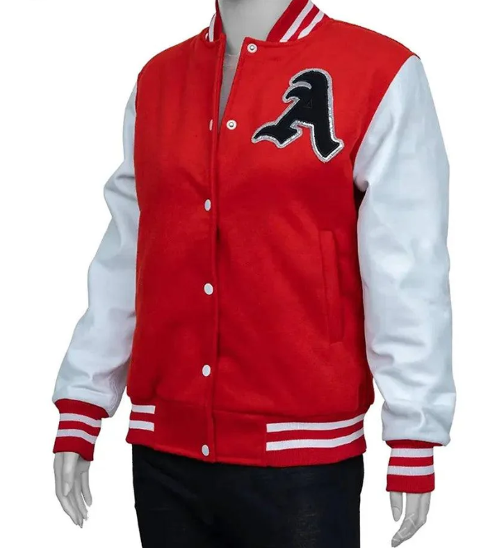 Taylor Swift The Red & White Tour Varsity Jacket