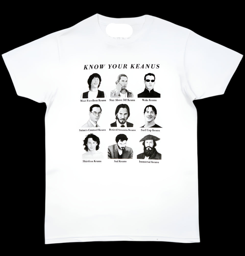 Know Your Keanus T-Shirt - jnjjackets
