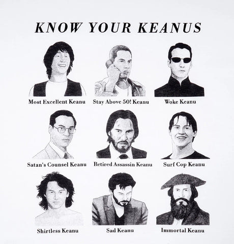 Know Your Keanus T-Shirt - jnjjackets