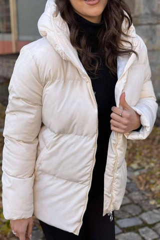 Hooded Women Puffer Jacket