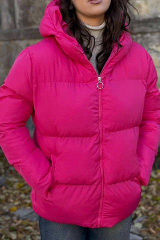 Hooded Women Puffer Jacket