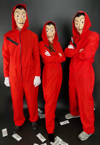 La Casa De Papel Dali Money Heist Costume - jnjjackets