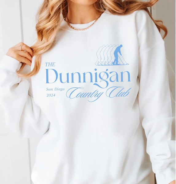 Trendy Custom Name Club Bachelorette Sweatshirt