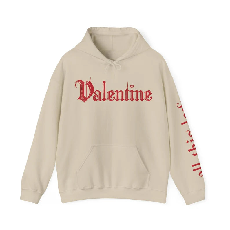 Valentine maneskin Crewneck Hoodie