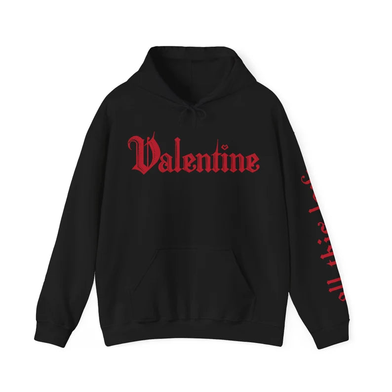 Valentine maneskin Crewneck Hoodie