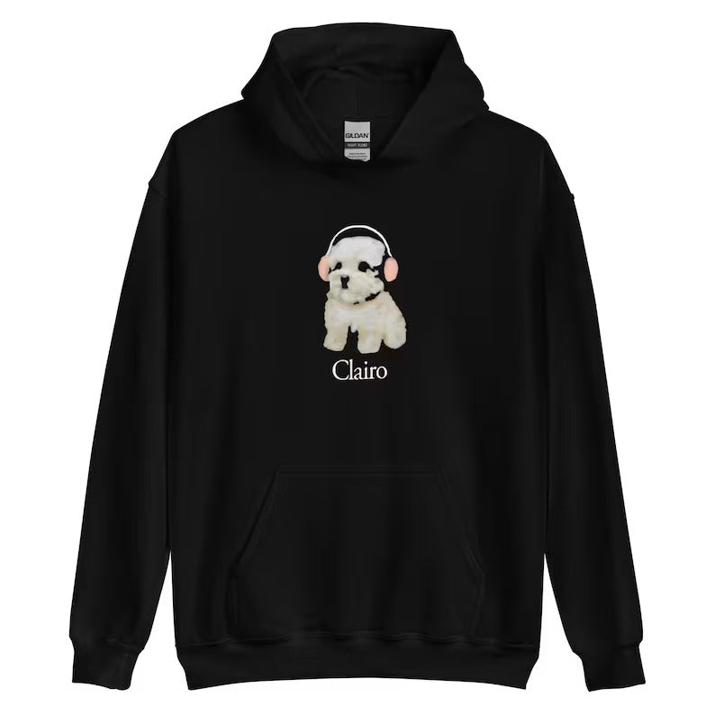 Clairo Dog Pullover Hoodie - JnJ Jackets